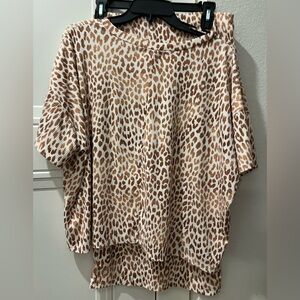Leopard Print Women's Top